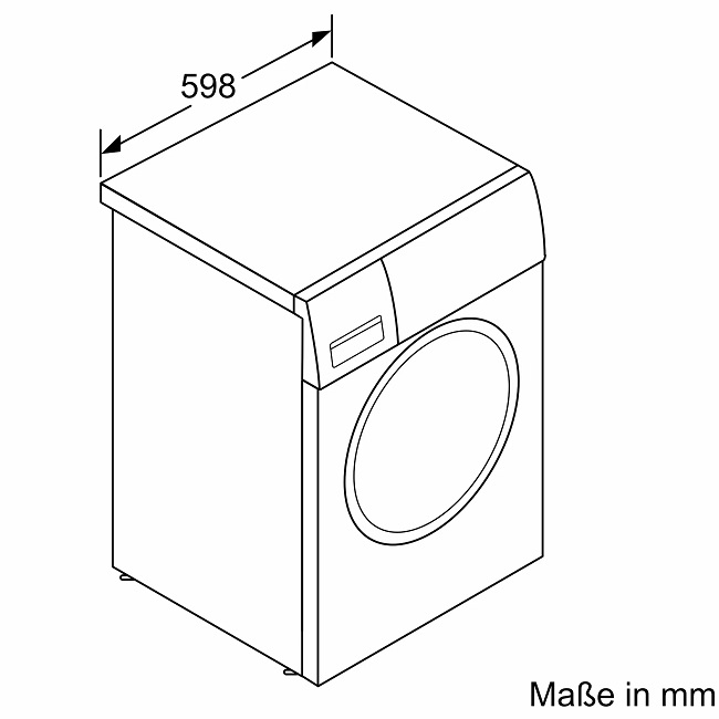 Siemens WM14NK71EX Waschmaschine Frontlader 8kg 1400U/min EEK:C