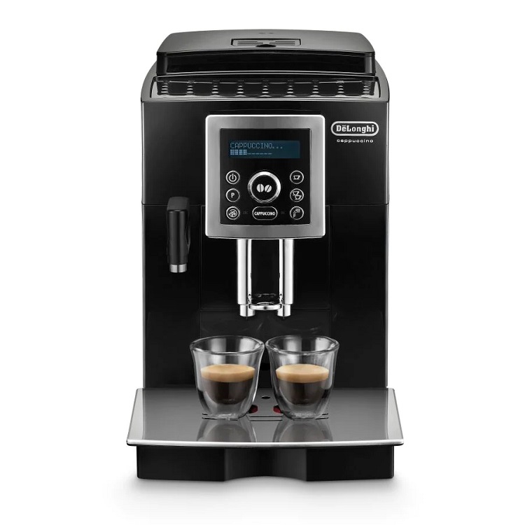 B-Ware: DeLonghi ECAM 23.463.B schwarz/silber Kaffeevollautomat mit Bedienfeld