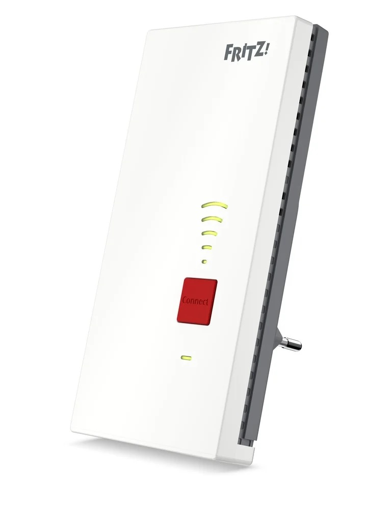 AVM FRITZ!Repeater 2400 Mesh Dual-WLAN AC 1733 MBit 600 Mbit 5 GHz höhere Reichweite