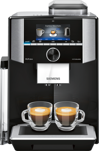 Siemens TI955F09DE EQ.9 plus s500 Kaffeevollautomat schwarz Aufschäumhilfe