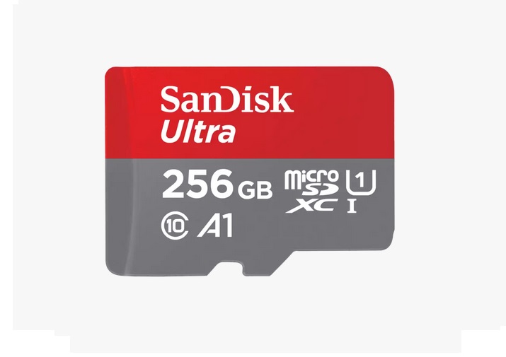 SanDisk Ultra microSD 256 GB mit SD adapter