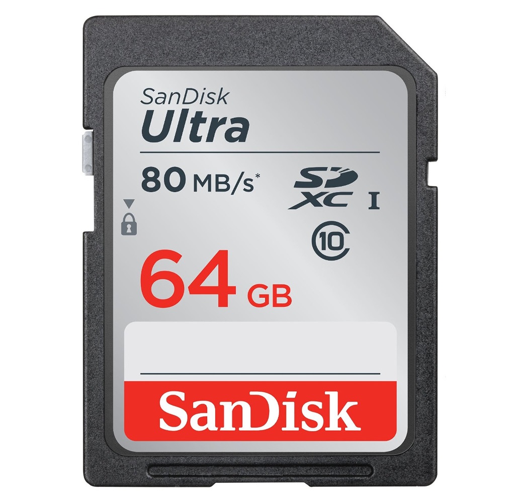 Sandisk SDXC Card Ultra 64GB Class 10 Speicherkarte