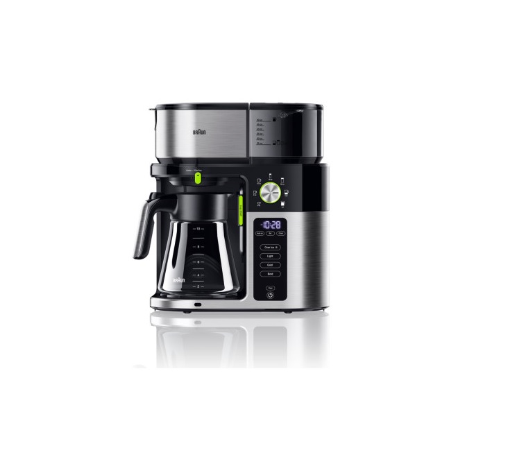 Braun Kaffeemaschine KF9050BK Multiserve mit Timer 1.750 Watt 10 Tassen