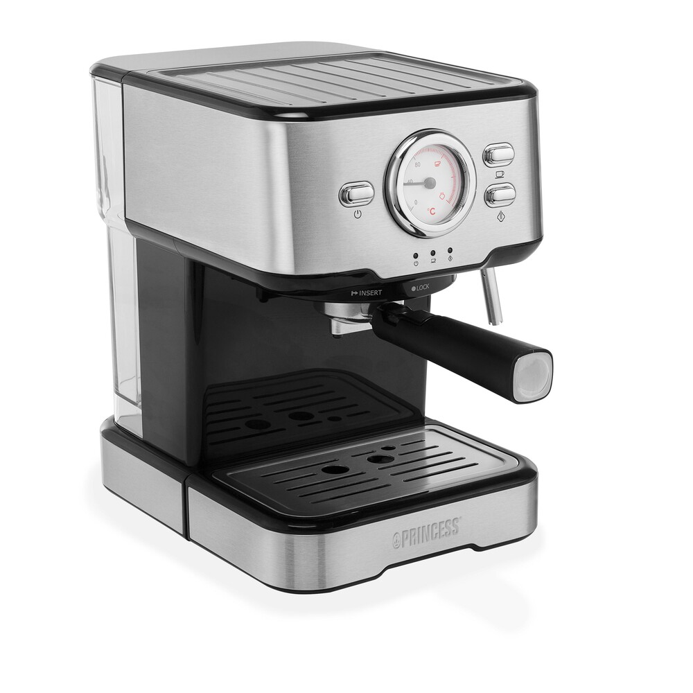 Princess 249412 Siebträger-Espressomaschine Nespresso 1,5 Liter Cappuccino