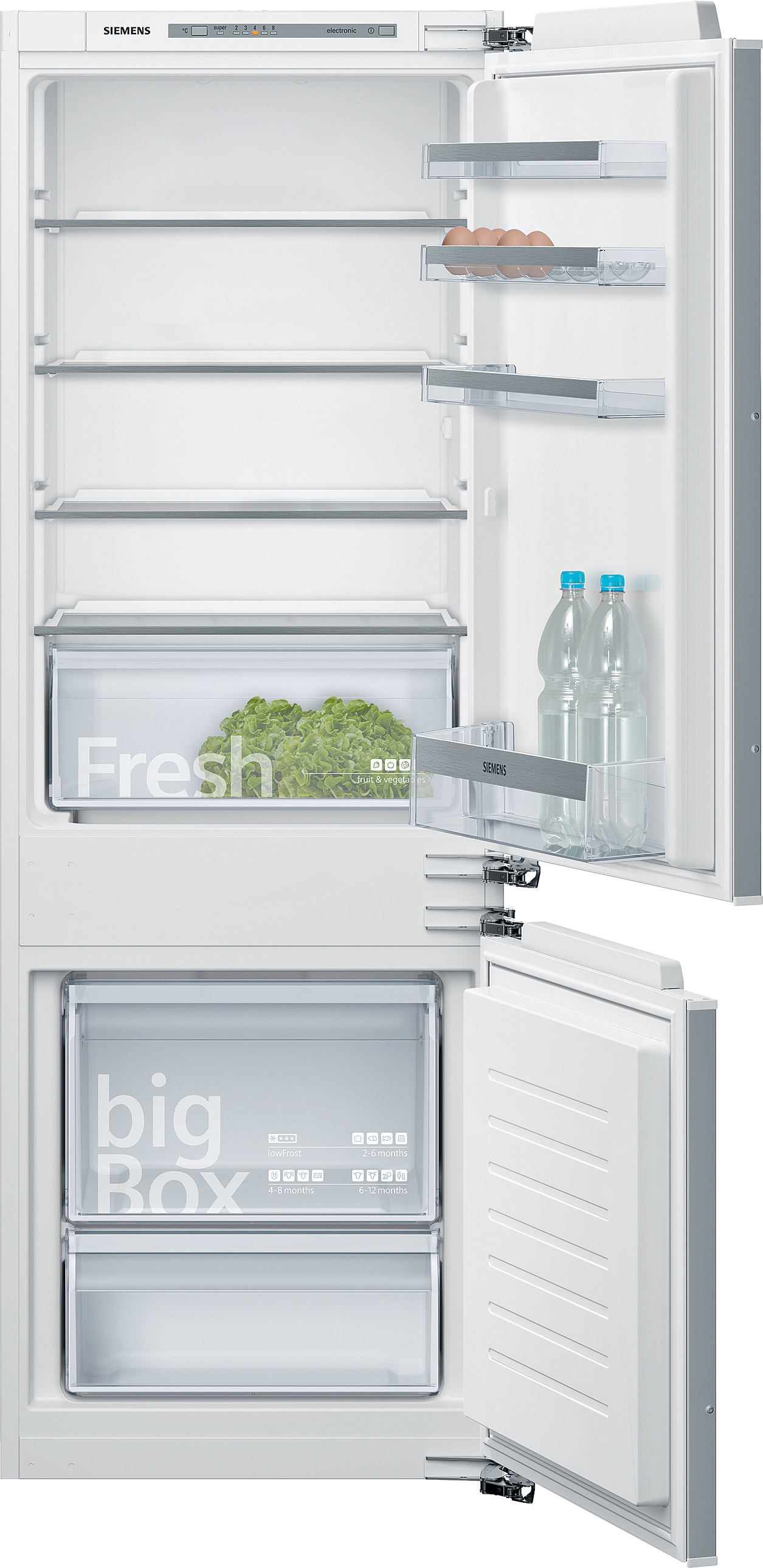 Siemens KI77VVFF0 Einbau-Kühl-Gefrier-Kombination mit Gefrierbereich