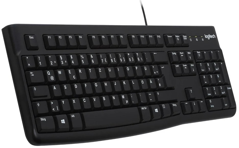 Logitech K120 Business-Tastatur schwarz Tastatur Kabelgebunden USB