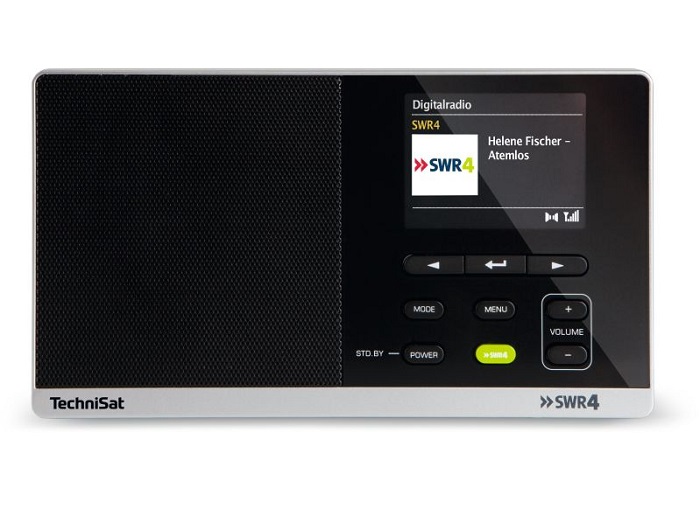 Technisat DigitRadio 215 SWR4 Edition in schwarz mit 2,8 Zoll Farbdisyplay DAB Radio