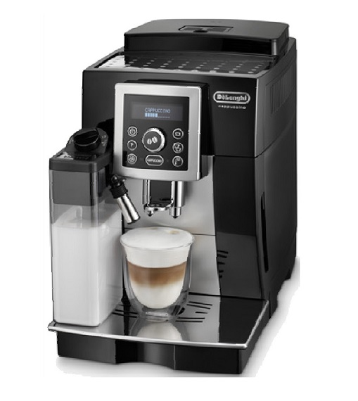 B-Ware: DeLonghi ECAM 23.463.B schwarz/silber Kaffeevollautomat mit Bedienfeld